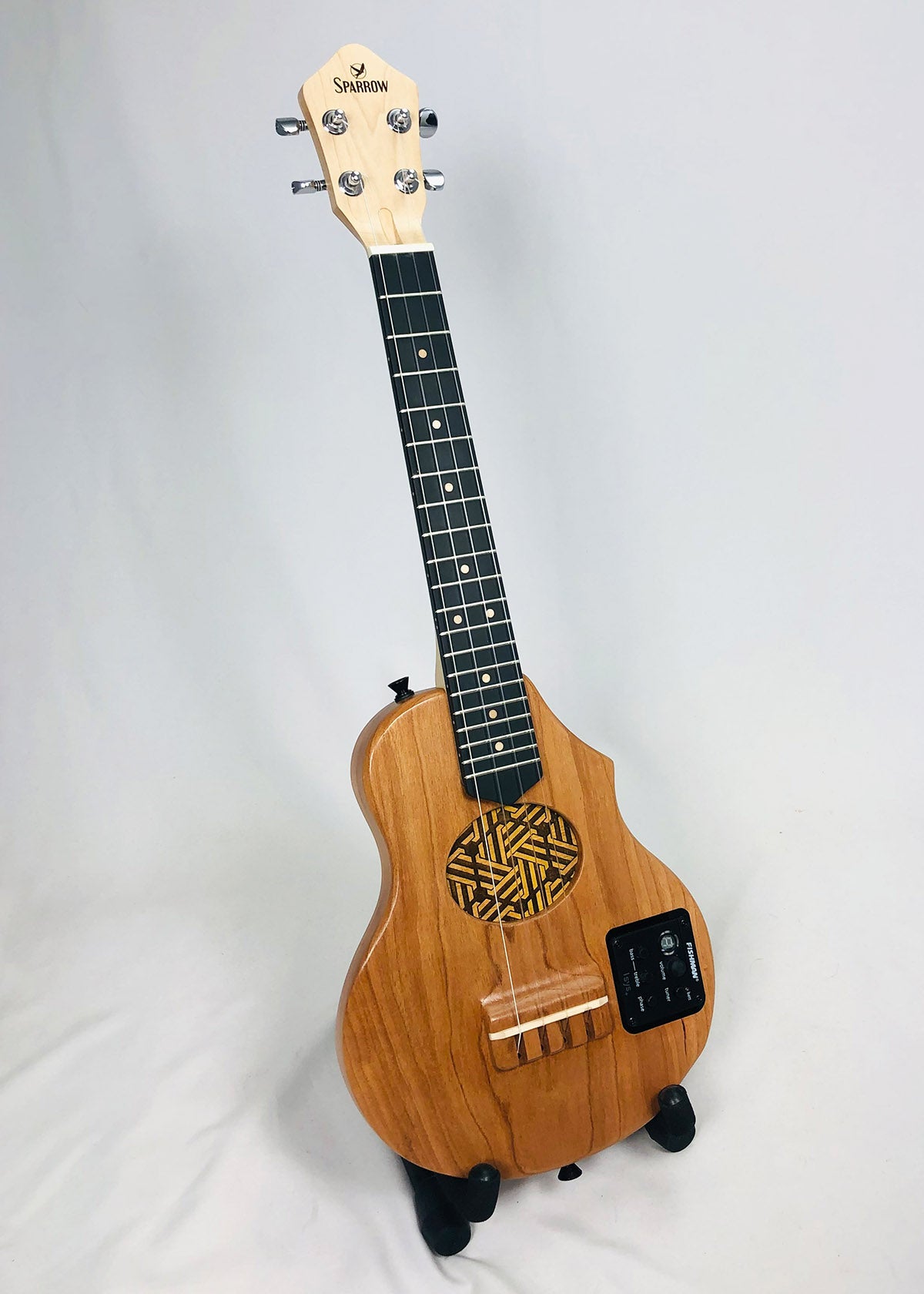 
                  
                    Sparrow Raven Nylon String Tenor Electric Ukulele
                  
                